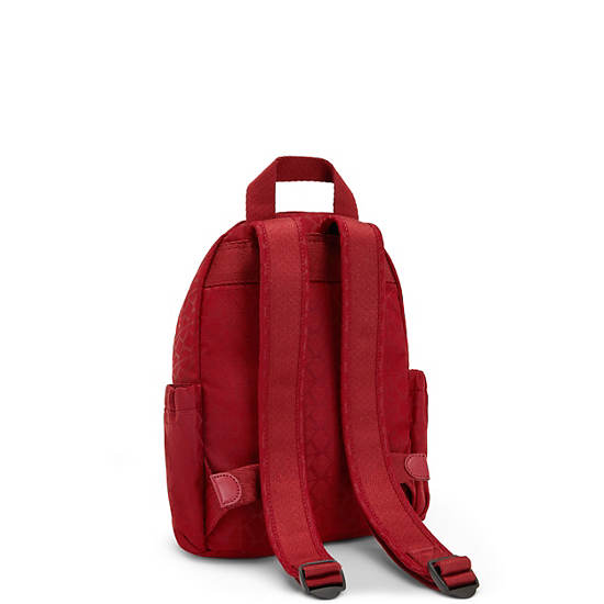 Kipling Delia Mini Rugzak Rood | BE 1564ZU